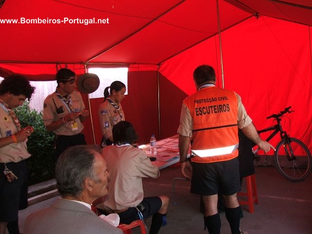 Escuteiros na OPERAÇÃO FÁTIMA 2006 - 4